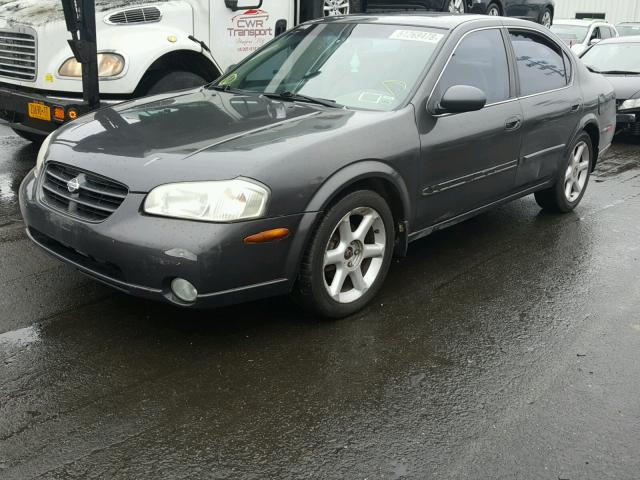 JN1CA31D41T840718 - 2001 NISSAN MAXIMA GXE GRAY photo 2