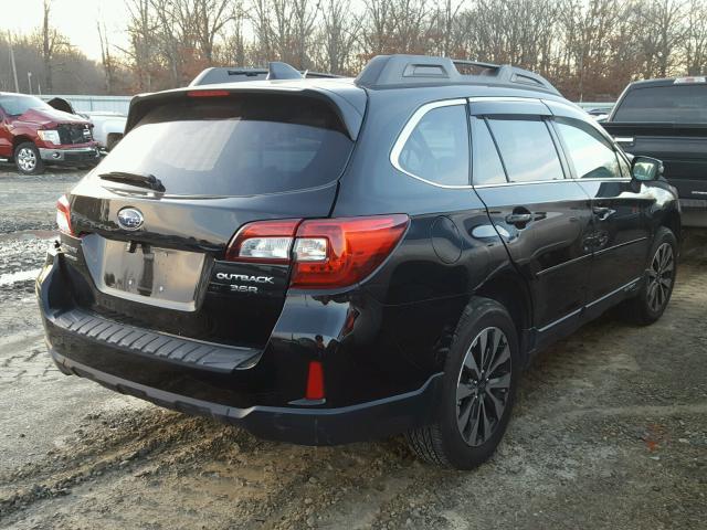 4S4BSENC5G3314430 - 2016 SUBARU OUTBACK 3. BLACK photo 4