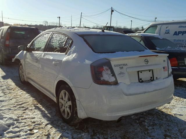 3N1AB6AP5AL710550 - 2010 NISSAN SENTRA 2.0 SILVER photo 3