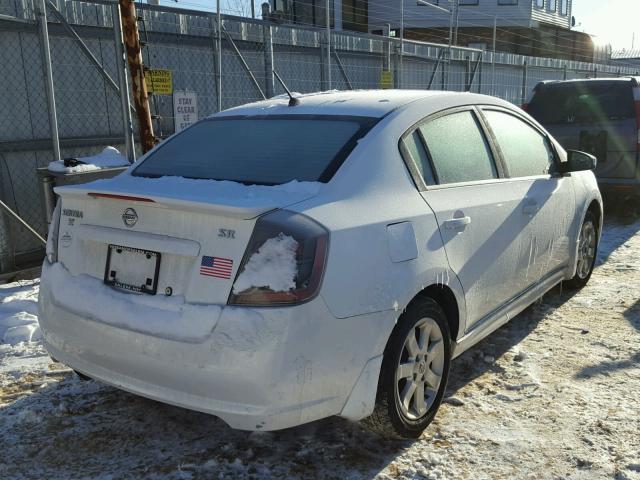 3N1AB6AP5AL710550 - 2010 NISSAN SENTRA 2.0 SILVER photo 4