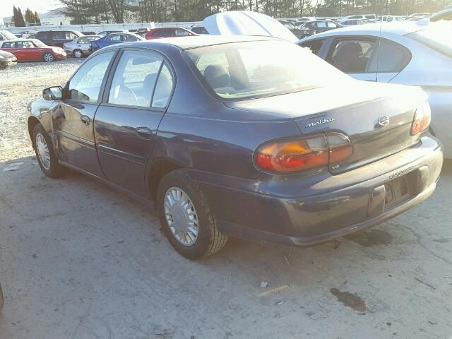 1G1ND52J916200864 - 2001 CHEVROLET MALIBU BLUE photo 10