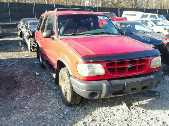 1FMYU22E2XUB16276 - 1999 FORD EXPLORER RED photo 1