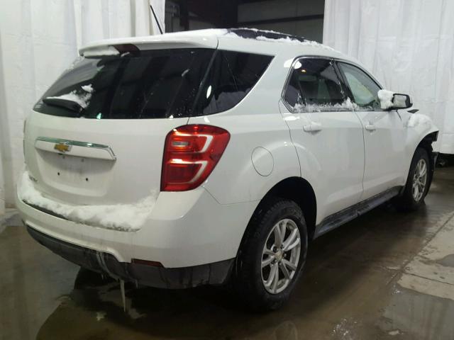 2GNALCEK3H1596025 - 2017 CHEVROLET EQUINOX LT WHITE photo 4