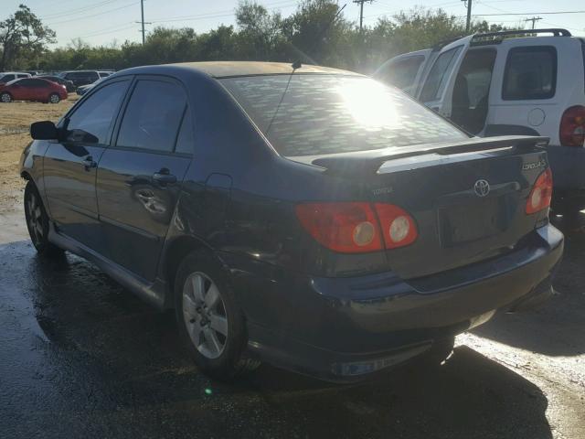 2T1BR32E26C642758 - 2006 TOYOTA COROLLA CE BLUE photo 3