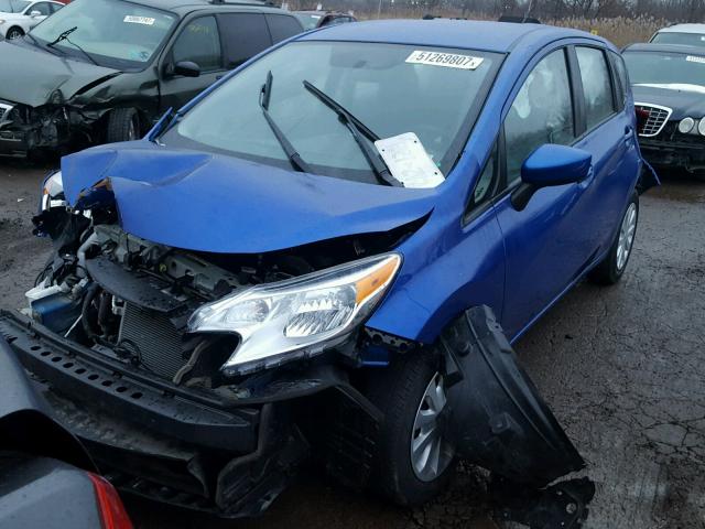 3N1CE2CP2GL361586 - 2016 NISSAN VERSA NOTE BLUE photo 2