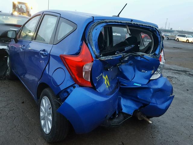 3N1CE2CP2GL361586 - 2016 NISSAN VERSA NOTE BLUE photo 3