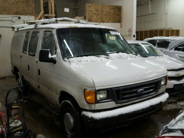 1FTNE24W44HA44785 - 2004 FORD ECONOLINE WHITE photo 1