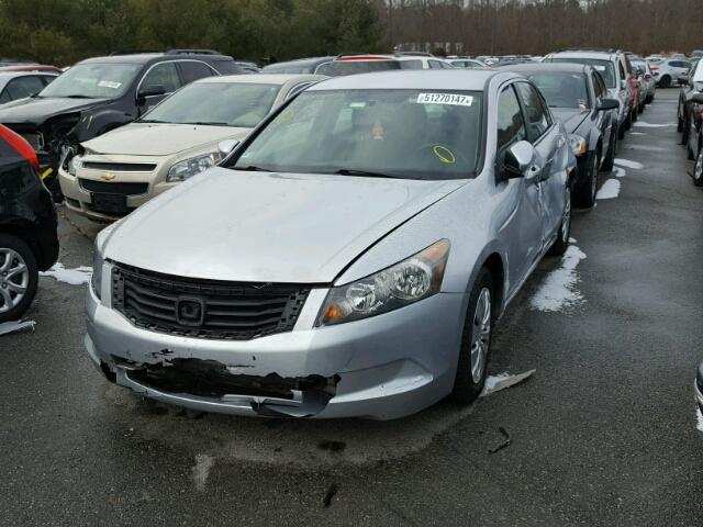 1HGCP2F39AA163071 - 2010 HONDA ACCORD LX SILVER photo 2