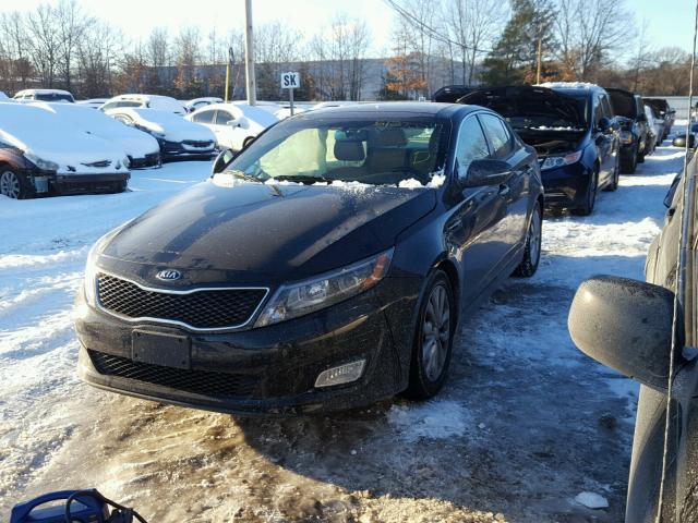 5XXGN4A7XEG348896 - 2014 KIA OPTIMA EX BLACK photo 2