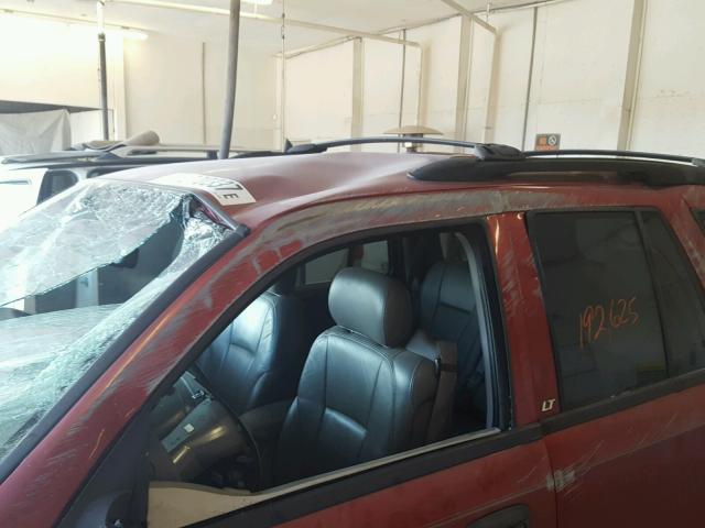 1GNDT13S522173409 - 2002 CHEVROLET TRAILBLAZE MAROON photo 9