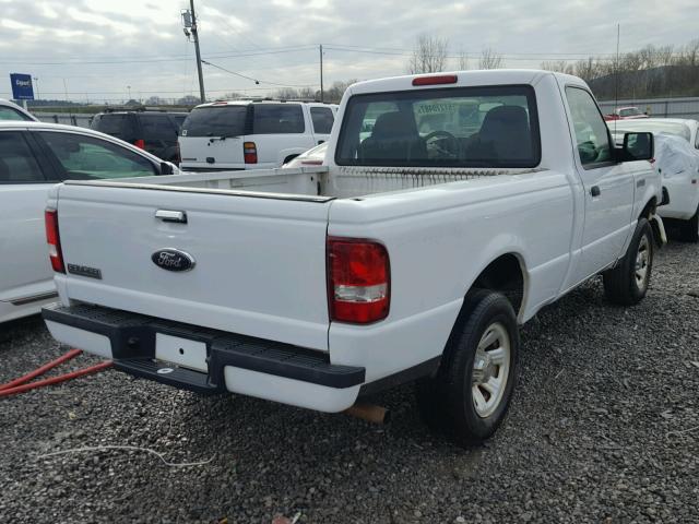 1FTYR10D98PA97932 - 2008 FORD RANGER WHITE photo 4