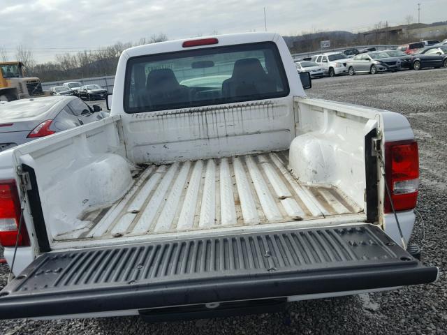 1FTYR10D98PA97932 - 2008 FORD RANGER WHITE photo 6