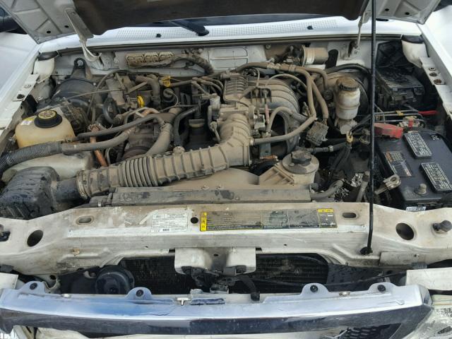 1FTYR10D98PA97932 - 2008 FORD RANGER WHITE photo 7