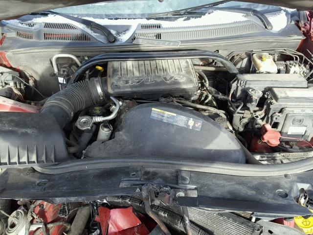 1J8HG48K06C272379 - 2006 JEEP COMMANDER წითელი ფოტო 7