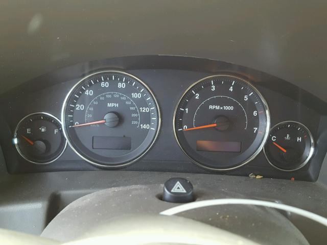 1J8HG48K06C272379 - 2006 JEEP COMMANDER წითელი ფოტო 8