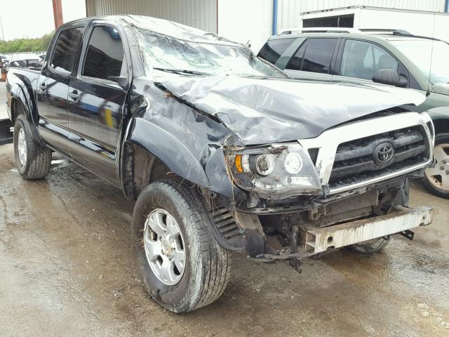 3TMJU62N06M017908 - 2006 TOYOTA TACOMA DOU BLACK photo 1