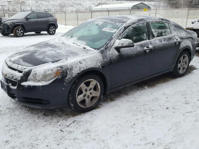 1G1ZB5EB7AF218761 - 2010 CHEVROLET MALIBU LS BLACK photo 2