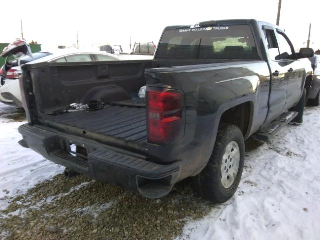 1GCVKREC2FZ444802 - 2015 CHEVROLET SILVERADO BLACK photo 4