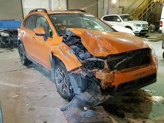 JF2GPAVC2E8213318 - 2014 SUBARU XV CROSSTR ORANGE photo 1