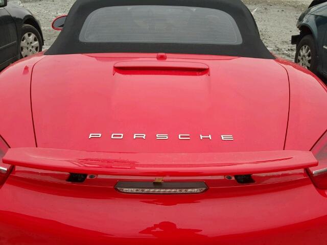 WP0CA2A81ES121898 - 2014 PORSCHE BOXSTER RED photo 6