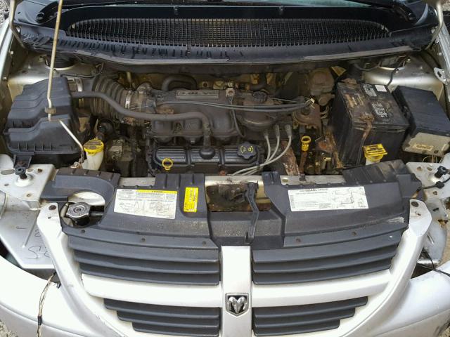 2D4GP44L45R195672 - 2005 DODGE GRAND CARA SILVER photo 7