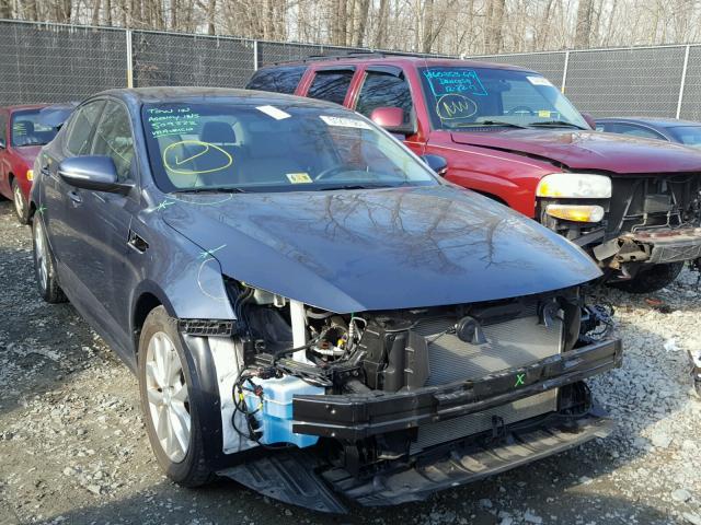 5XXGN4A71FG423664 - 2015 KIA OPTIMA EX BLUE photo 1