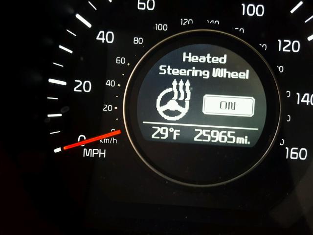 5XXGN4A71FG423664 - 2015 KIA OPTIMA EX BLUE photo 8