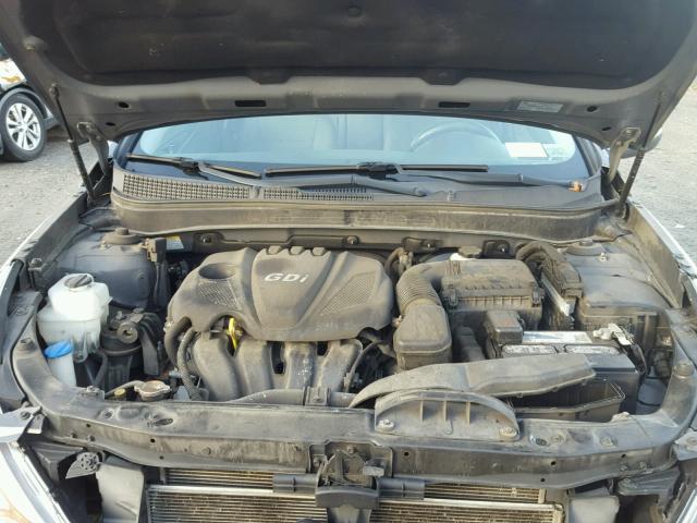 5NPEB4AC3CH352366 - 2012 HYUNDAI SONATA GLS GRAY photo 7