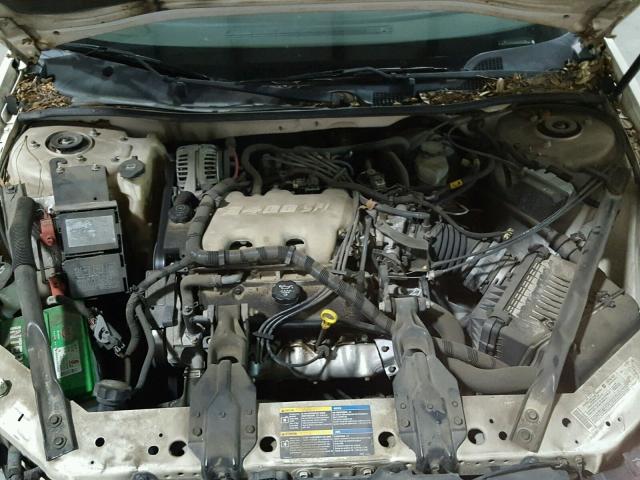 2G1WF52E859264829 - 2005 CHEVROLET IMPALA WHITE photo 7