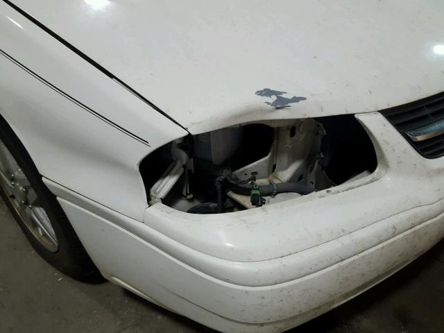 2G1WF52E859264829 - 2005 CHEVROLET IMPALA WHITE photo 9