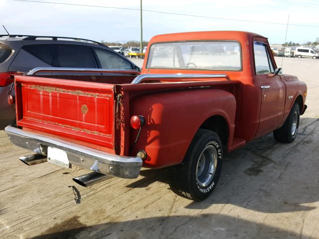 CS139F821872 - 1968 CHEVROLET C-10 RED photo 4