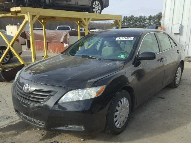 4T1BE46K97U061078 - 2007 TOYOTA CAMRY NEW BLACK photo 2