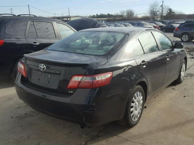 4T1BE46K97U061078 - 2007 TOYOTA CAMRY NEW BLACK photo 4