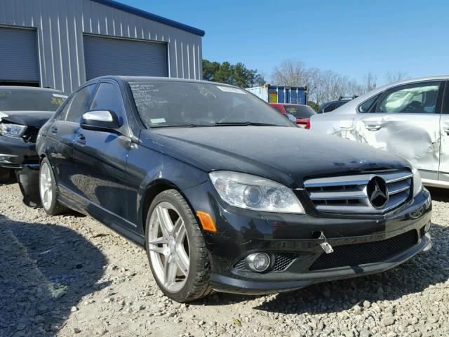 WDDGF54X08R012969 - 2008 MERCEDES-BENZ C 300 BLACK photo 1