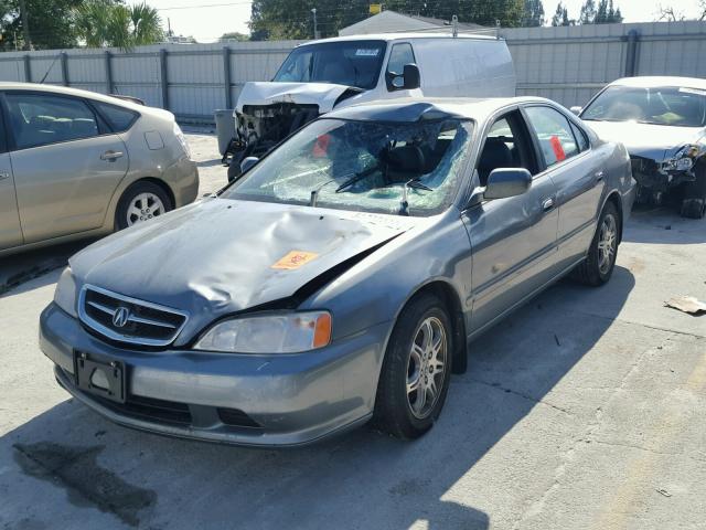 19UUA5662YA018577 - 2000 ACURA 3.2TL GRAY photo 2