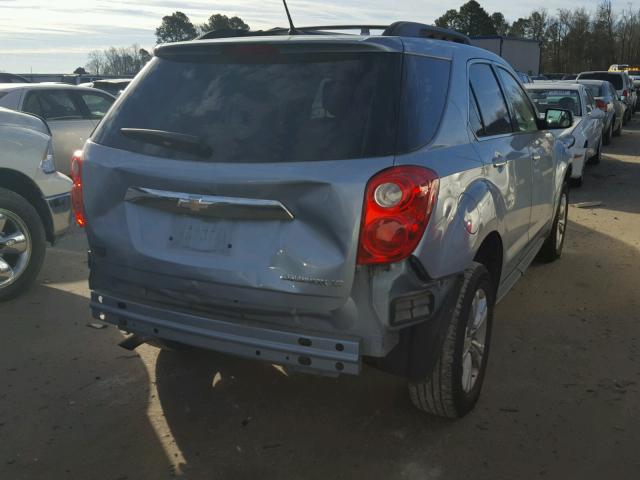 2GNALBEK5E6306909 - 2014 CHEVROLET EQUINOX LT BLUE photo 4