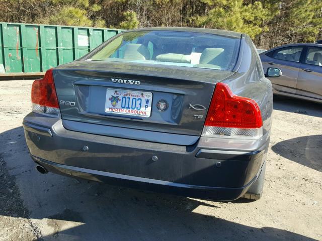 YV1RS547772616017 - 2007 VOLVO S60 T5 CHARCOAL photo 4
