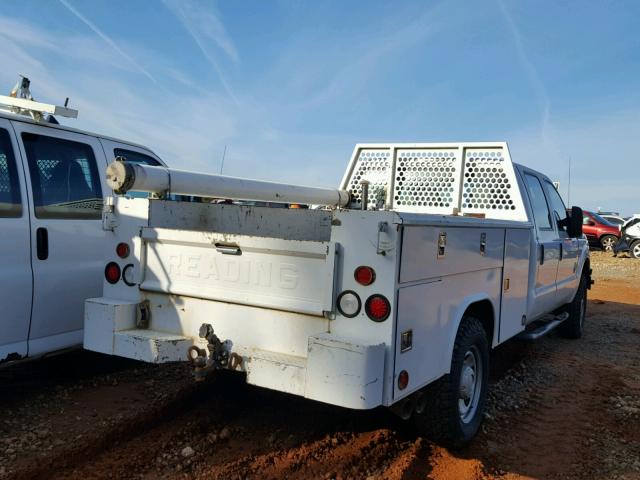 1FD8W3FT9BEC06519 - 2011 FORD F350 SUPER WHITE photo 4