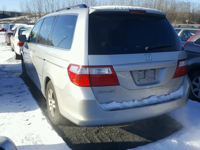 5FNRL38696B444058 - 2006 HONDA ODYSSEY EX GOLD photo 3