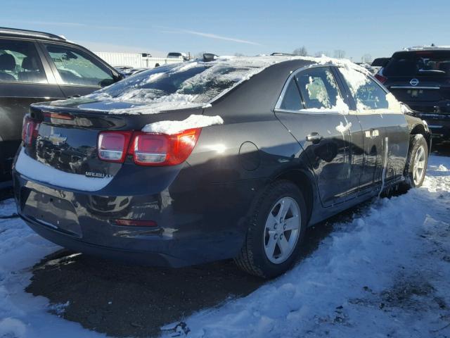 1G11C5SL4FF213998 - 2015 CHEVROLET MALIBU 1LT BLACK photo 4