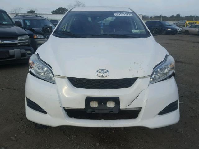 2T1KU4EE4BC612350 - 2011 TOYOTA COROLLA MA WHITE photo 7