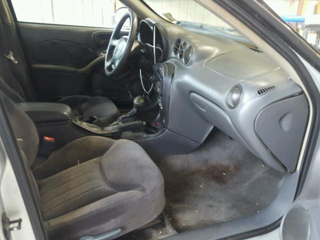 1G2NF52E41M626210 - 2001 PONTIAC GRAND AM S 灰色 照片 5