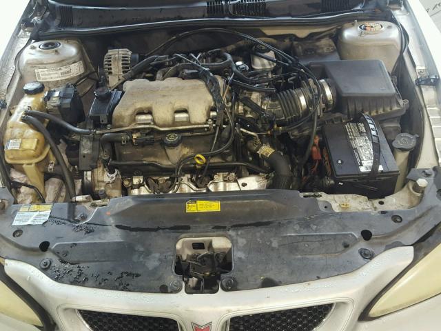 1G2NF52E41M626210 - 2001 PONTIAC GRAND AM S GRAY photo 7