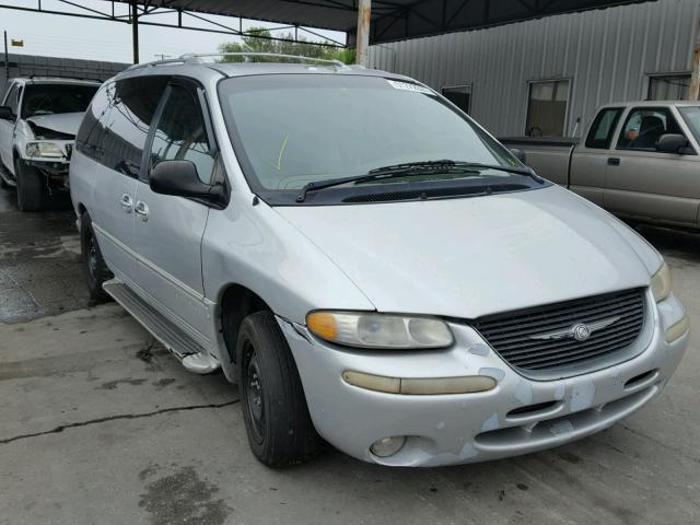 1C4GP64L5YB628542 - 2000 CHRYSLER TOWN & COU SILVER photo 1