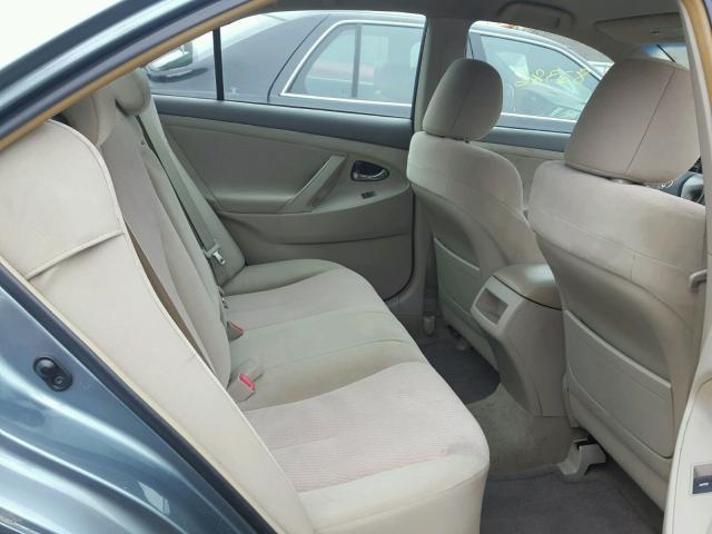 4T1BF3EK2BU650328 - 2011 TOYOTA CAMRY BASE TEAL photo 6