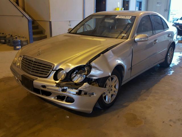 WDBUF56J36A800855 - 2006 MERCEDES-BENZ E 350 SILVER photo 2