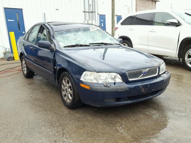 YV1VS29552F862814 - 2002 VOLVO S40 1.9T BLUE photo 1