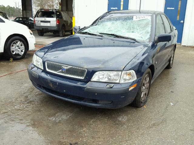 YV1VS29552F862814 - 2002 VOLVO S40 1.9T BLUE photo 2