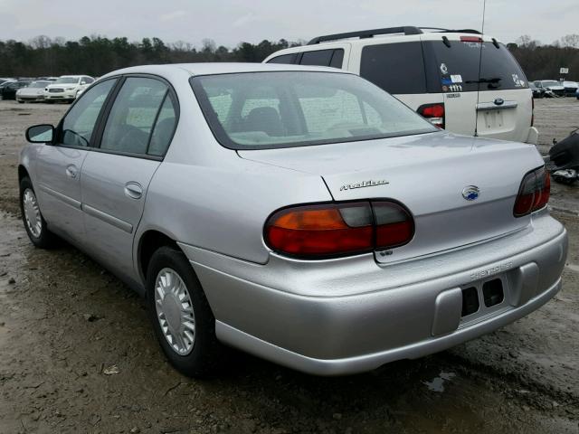 1G1ND52J42M686352 - 2002 CHEVROLET MALIBU SILVER photo 3