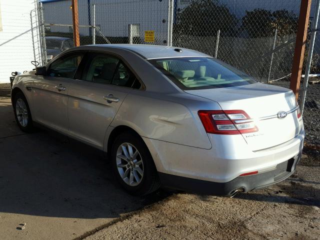 1FAHP2D81DG160126 - 2013 FORD TAURUS SE SILVER photo 3